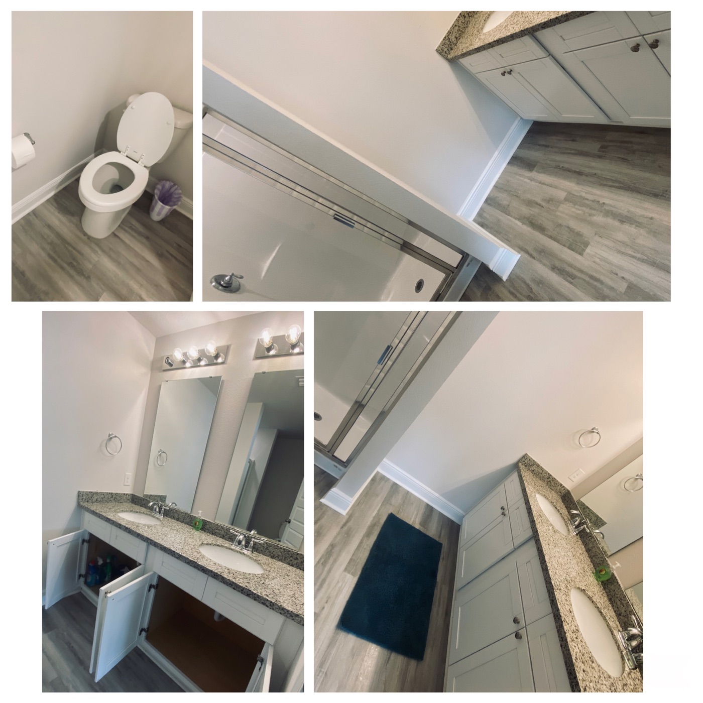 Finished bathroom after a Coastal Grace deep clean